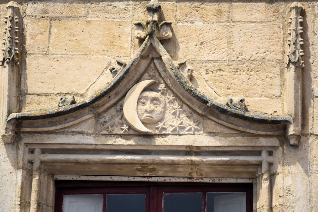 Maison dite de l'Astronome : Façade sud, détail