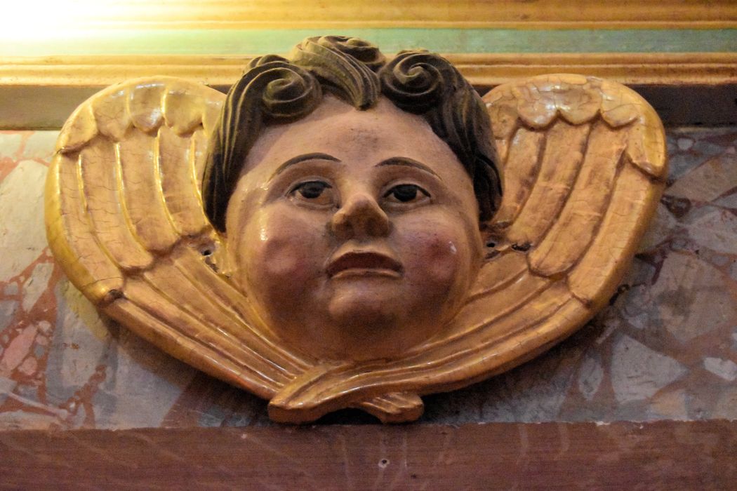 retable latéral de la chapelle sud, détail