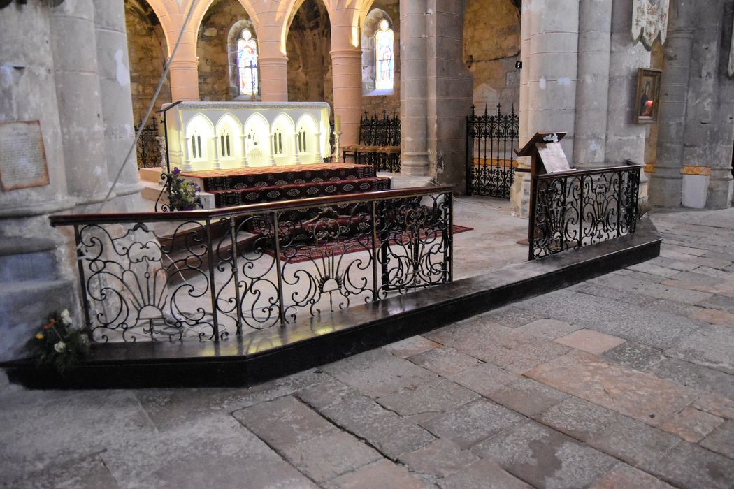 clôture de choeur