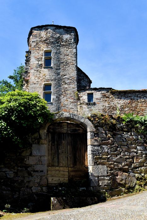 Maison du Sénéchal : Façade est, vue partielle