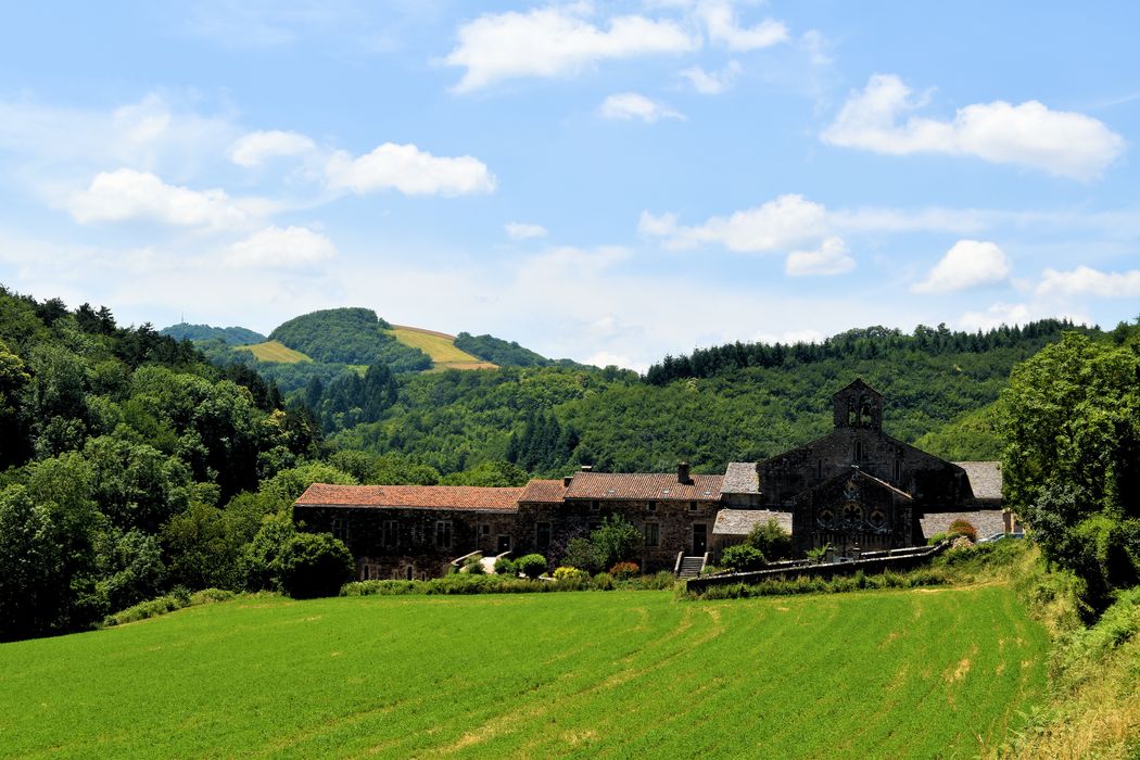 Ancienne abbaye : Ensemble est, vue générale