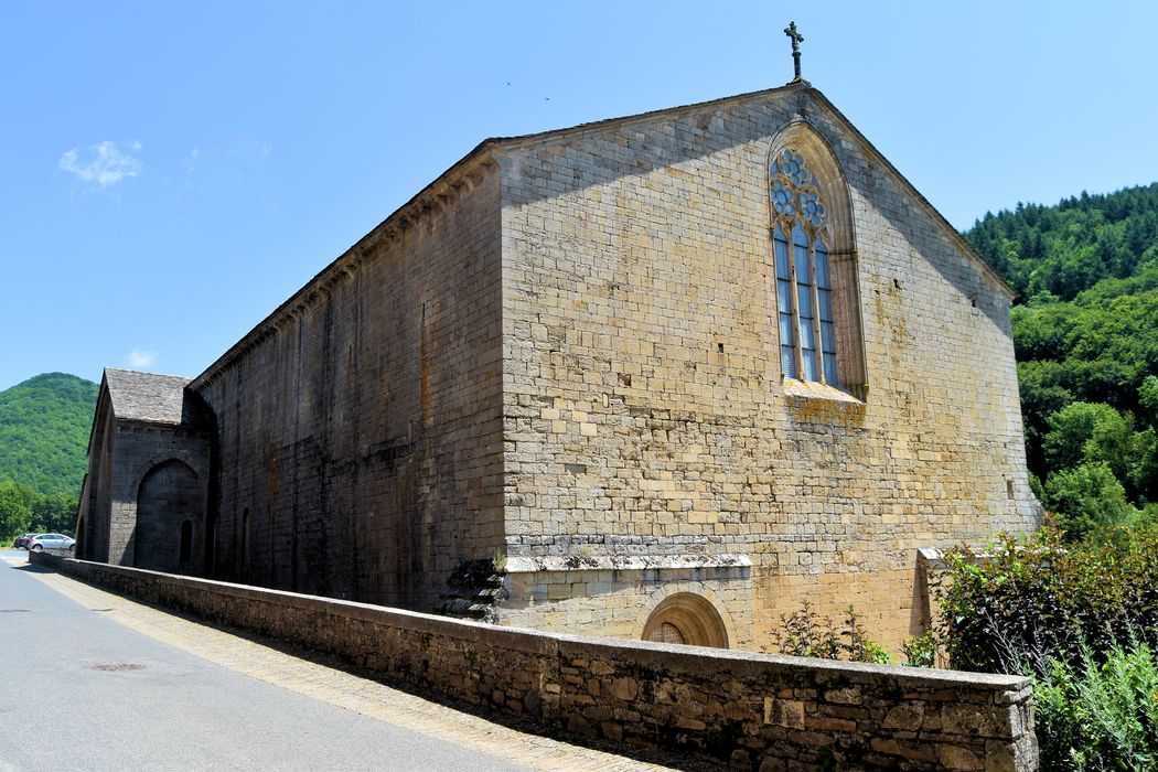 Ancienne abbaye : Eglise abbatiale, ensemble nord-ouest, vue générale