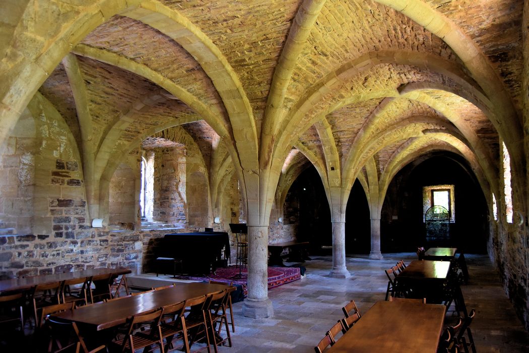 Ancienne abbaye : Bâtiments abbatiaux, réfectoire, vue générale