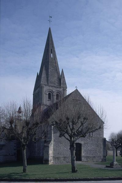 Façade ouest et clocher