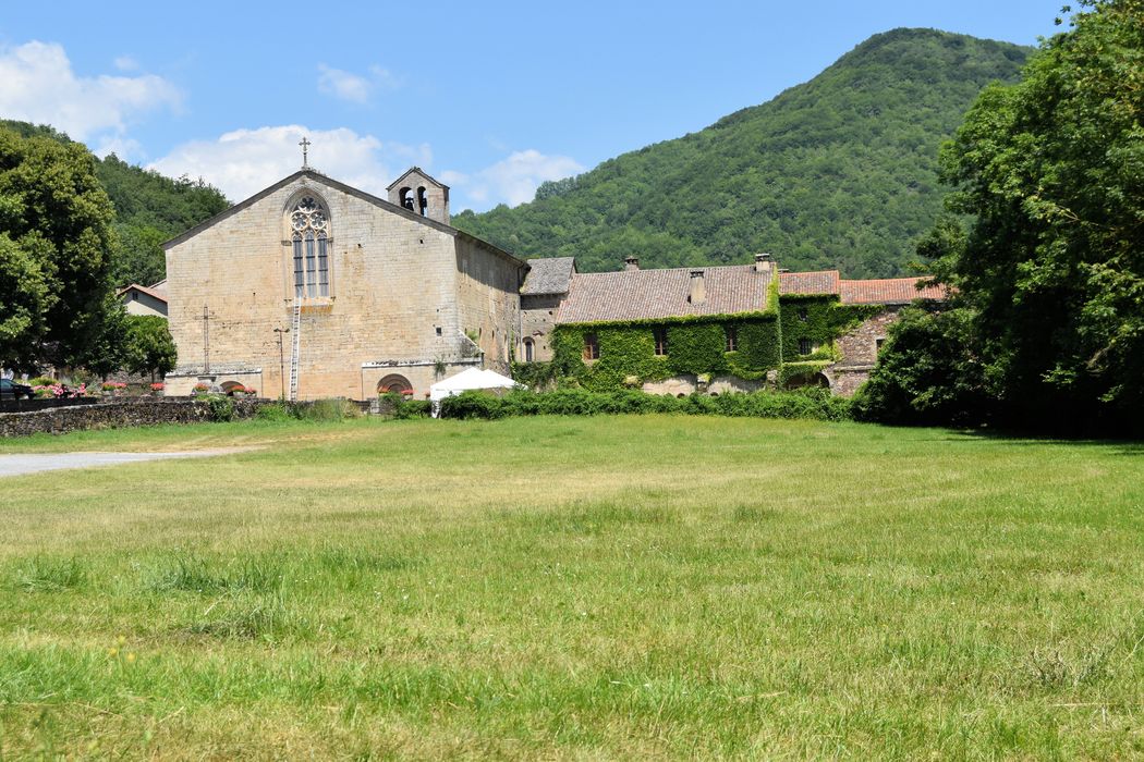 Ancienne abbaye : Ensemble ouest, vue générale