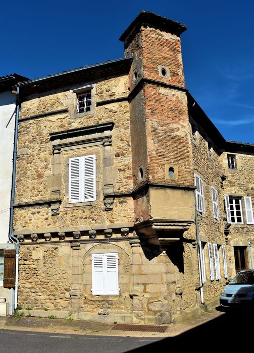 Maison : Façade ouest, générale