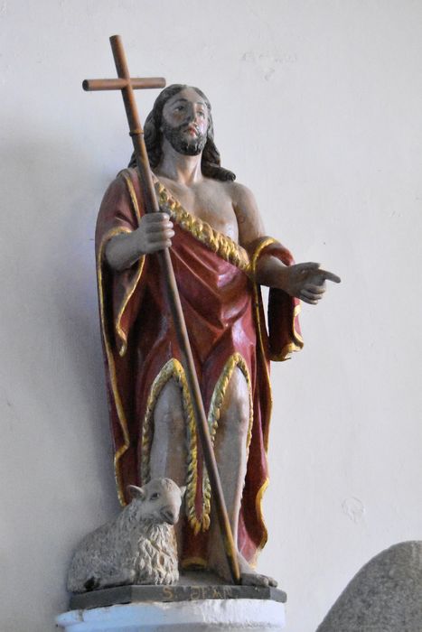 statue : Saint Jean-Baptiste - © Ministère de la Culture (France), Médiathèque du patrimoine et de la photographie, diffusion RMN-GP