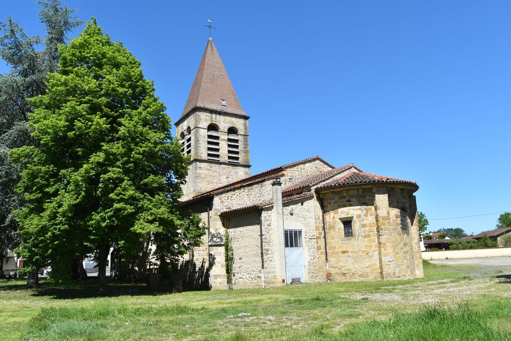 Eglise Saint-Bonnet : Chevet, vue générale