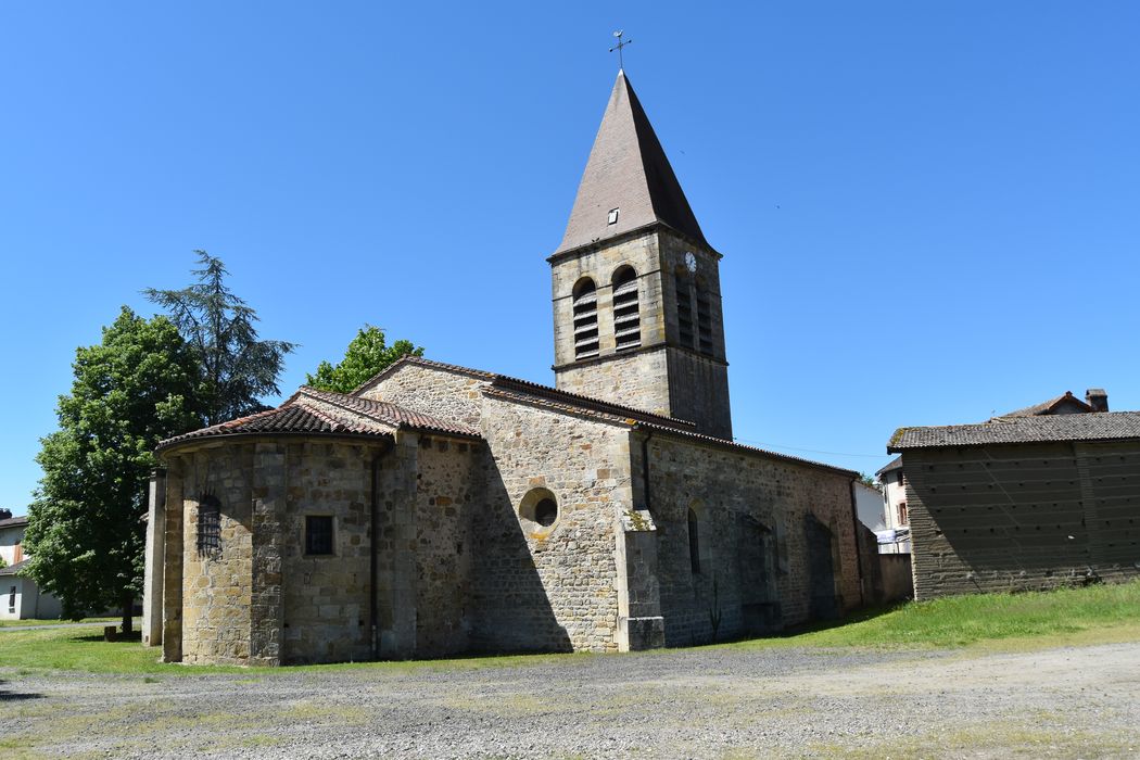 Eglise Saint-Bonnet : Ensemble nord-est, vue générale