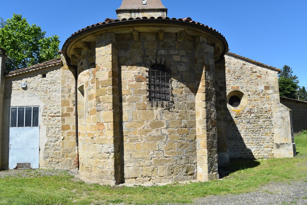 Eglise Saint-Bonnet : Chevet, vue générale