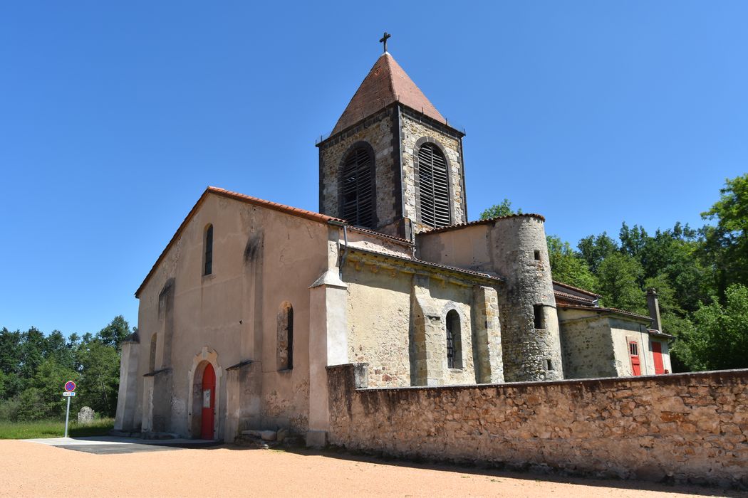 Eglise Saint-Bonnet : Ensemble sud-ouest, vue générale