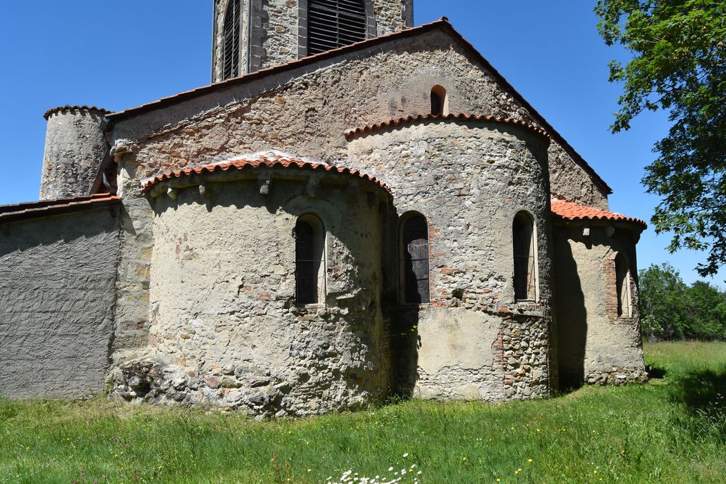 Eglise Saint-Bonnet : Chevet, vue générale