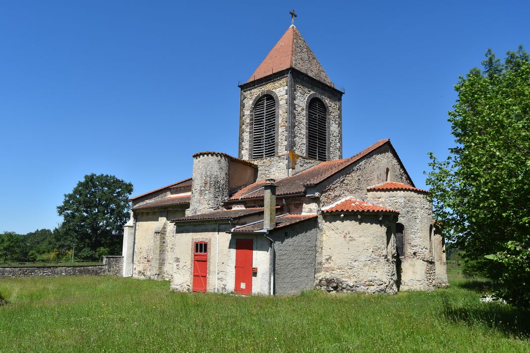 Eglise Saint-Bonnet : Ensemble sud-est, vue générale