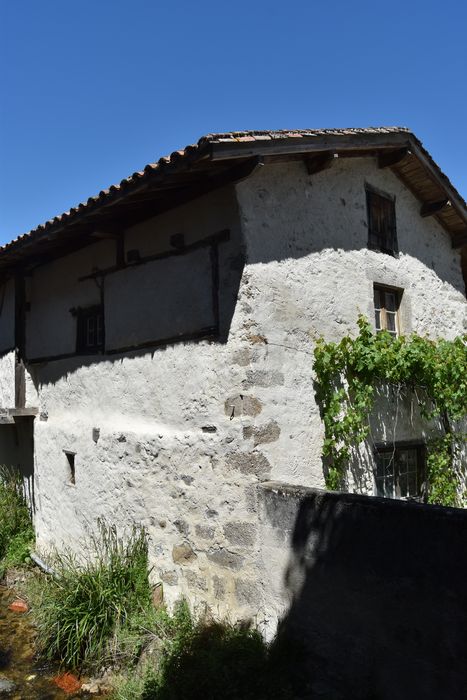 Maisons de vignerons : Façades sud et est, vue partielle