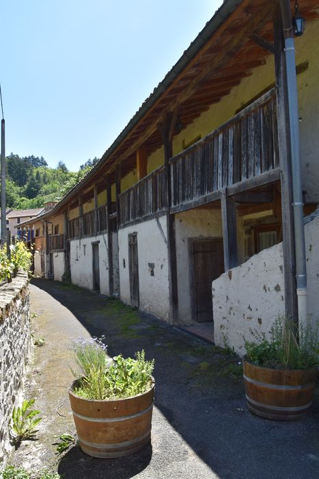 Maisons de vignerons : Façades nord, vue générale