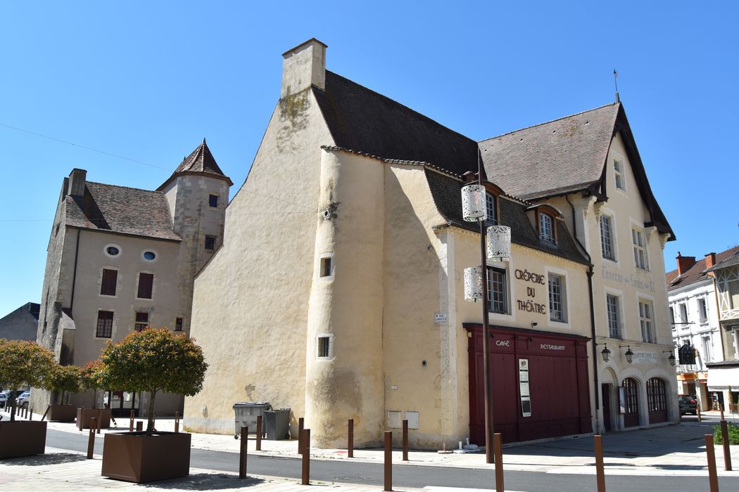 Maison dite de Louis XI : Ensemble sud-est, vue générale