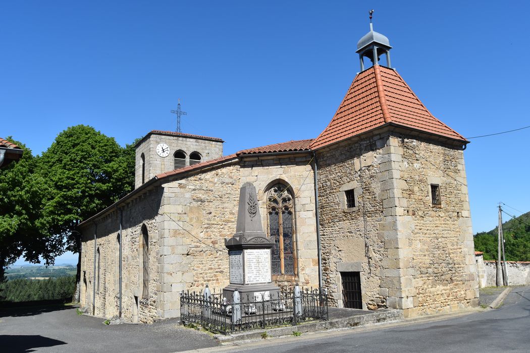 Eglise Saint-Jean-Baptiste : Ensemble sud-est, vue générale