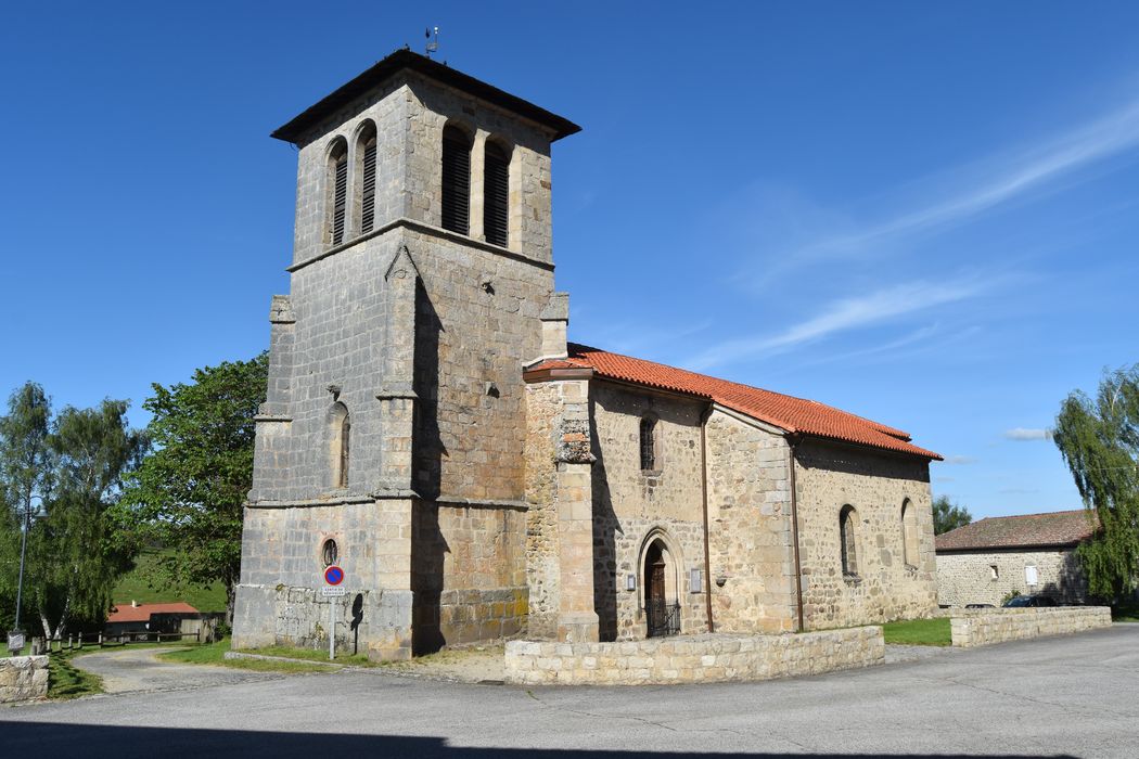 Eglise Saint-André : Ensemble sud-ouest, vue générale