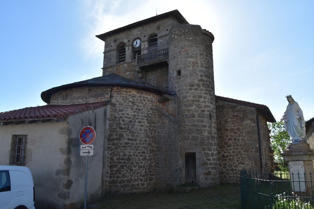 Eglise Saint-Victor : Chevet, vue générale