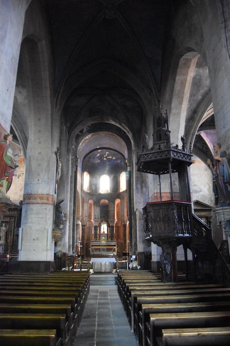 Eglise Saint-Etienne : Nef, vue générale