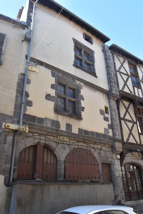 Maison, à Montferrand : Façade sur rue, vue générale