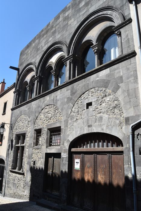 Maison dite de l'Eléphant, à Montferrand : Façade sur rue, vue générale