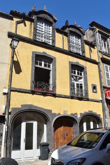 Hôtel Fontfreyde, dit maison de Lucrèce : Façade sur rue, vue générale