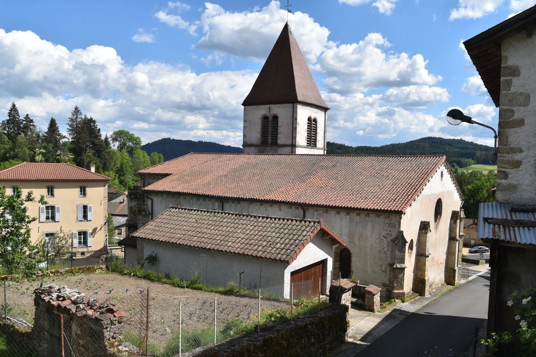 Eglise Saint-Bonnet : Ensemble nord-ouest, vue générale