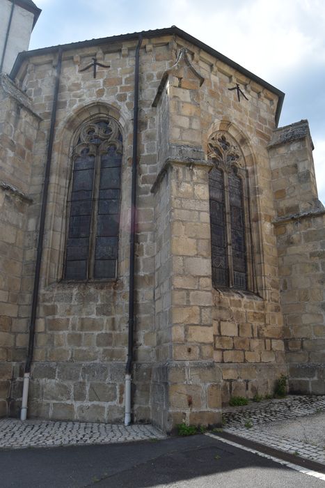 Eglise Saint-Bonnet : Chevet, vue partielle