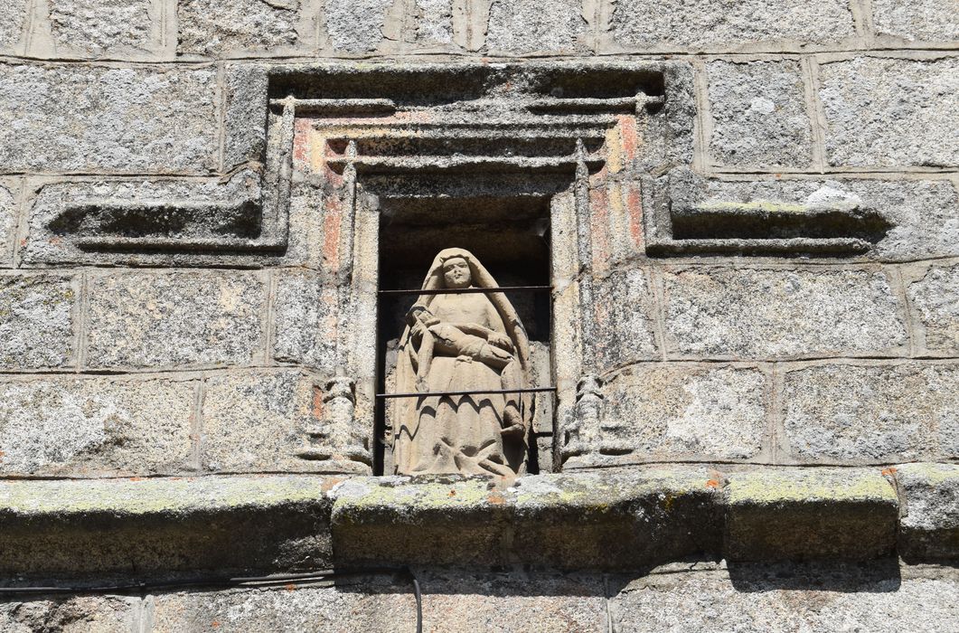 groupe sculpté : Vierge de pitié