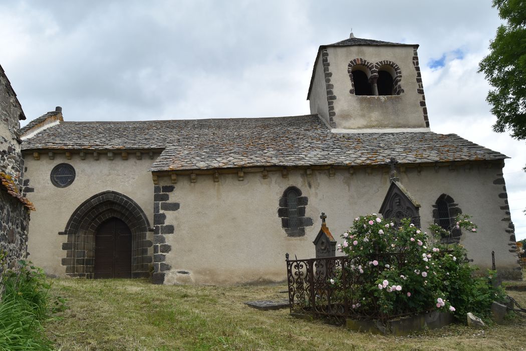 Eglise Saint-Mary de Colamine : Ensemble sud, vue générale