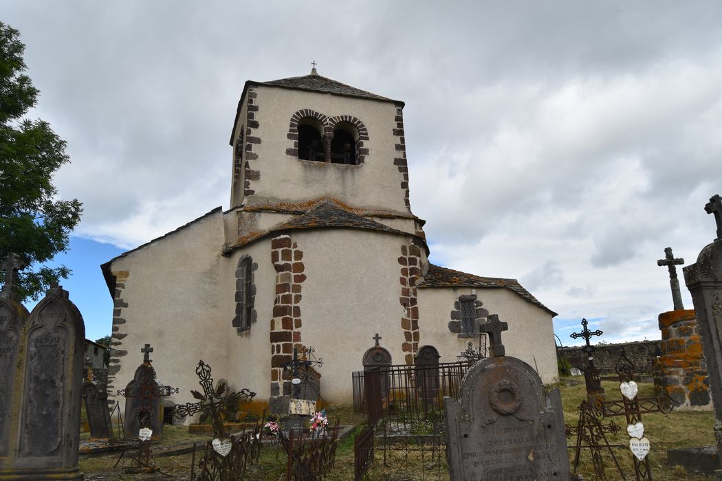 Eglise Saint-Mary de Colamine : Chevet, vue générale