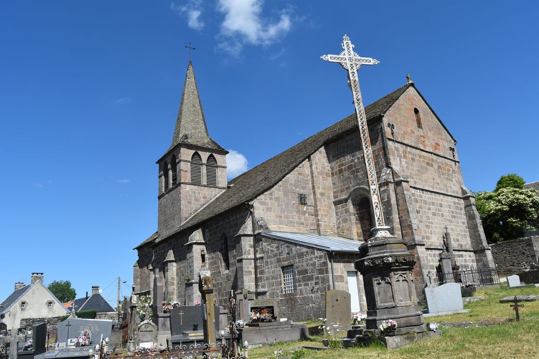 Eglise Saint-Pardoux : Ensemble sud-est, vue générale