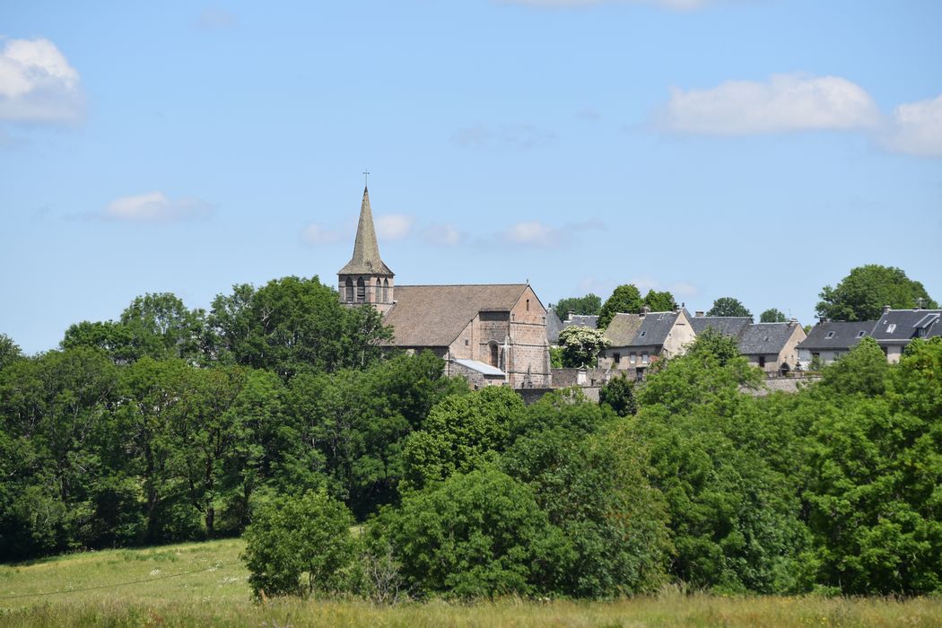 Eglise Saint-Pardoux : Vue générale de l'église depuis l'est