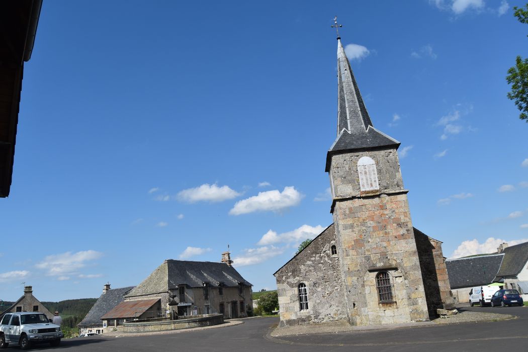 Eglise Saint-Blaise : Façade occidentale, vue générale