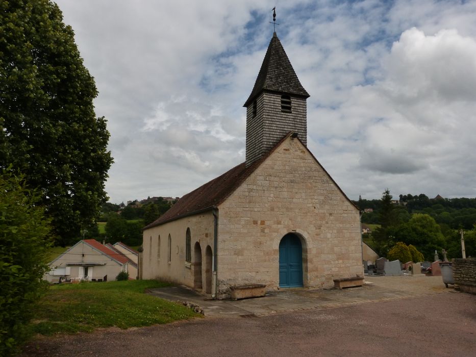 Eglise de Brévoines : Ensemble nord-ouest, vue générale