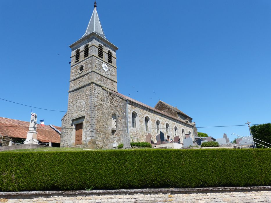 Eglise : Ensemble sud-ouest, vue générale