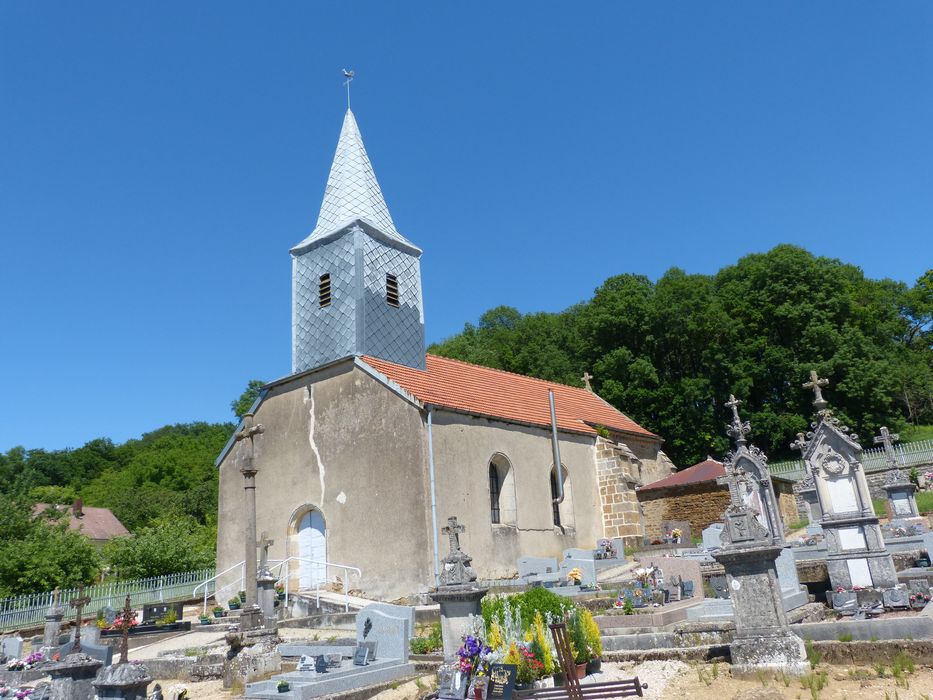 Eglise : Ensemble sud-ouest, vue générale