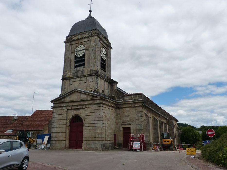 Eglise : Façade occidentale, vue générale