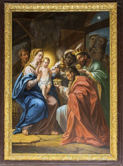 tableau, cadre : Adoration des Mages (l’) - © Ministère de la Culture (France), Médiathèque du patrimoine et de la photographie, diffusion RMN-GP