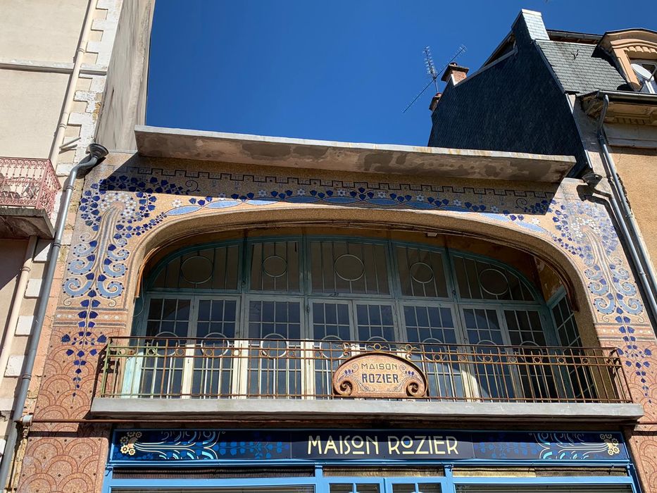 Pâtisserie Rozier : Façade sur rue, vue partielle