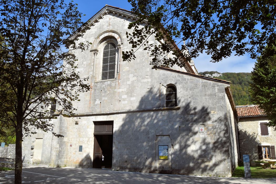 Eglise abbatiale Sainte-Marie (ancienne) : Façade occidentale, vue générale