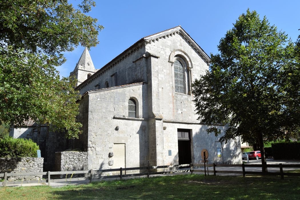 Eglise abbatiale Sainte-Marie (ancienne) : Façade occidentale, vue générale