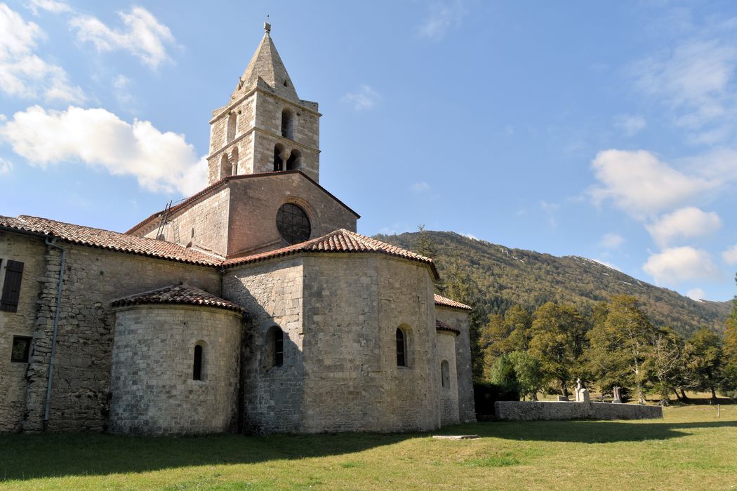 Eglise abbatiale Sainte-Marie (ancienne) : Chevet, vue générale