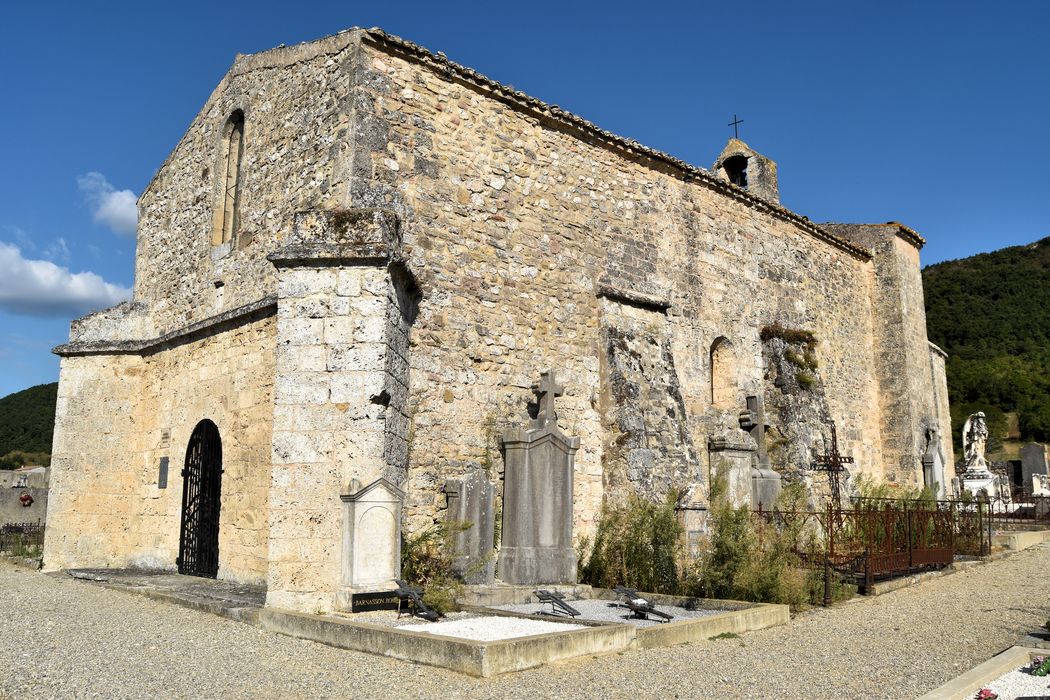 Chapelle Saint-Pierre : Ensemble sud-ouest, vue générale