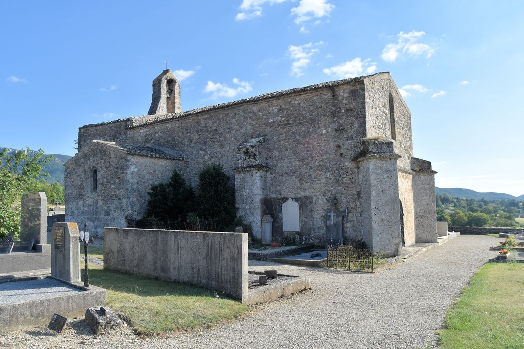 Chapelle Saint-Pierre : Ensemble nord-ouest, vue générale