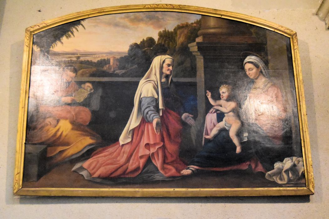 tableau : sainte famille avec sainte Anne (la) - © Ministère de la Culture (France), Médiathèque du patrimoine et de la photographie, diffusion RMN-GP