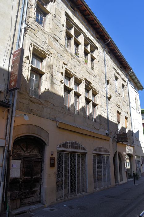 Hôtel Thomé (ancien) : Façade sur rue, vue générale