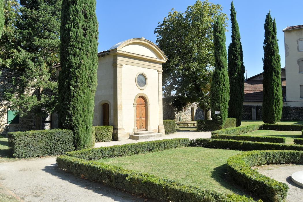 Couvent de la Visitation (ancien) : Chapelle Est, façade ouest, vue générale