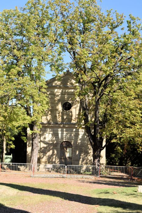 Couvent de la Visitation (ancien) : Chapelle Nord-Est, façade ouest, vue générale